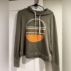 Cypriot Orangetheory Cropped Hoodie XL